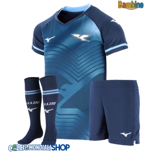 Maglie da calcio Lazio Terza Maglia Bambino 2025-26 Manica Corta + Pantaloni corti)